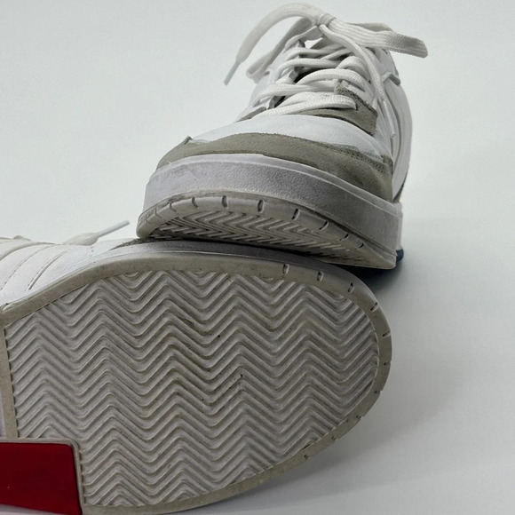 Adidas “Neo Courtmaster” White Gray Leather  Cloudfoam Men’s SZ: 11.5 # FW9359 - Picture 7 of 16